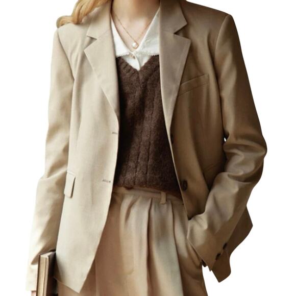 NWT Simply Retro Ashley Khaki Blazer Size XS - Picture 1 of 6